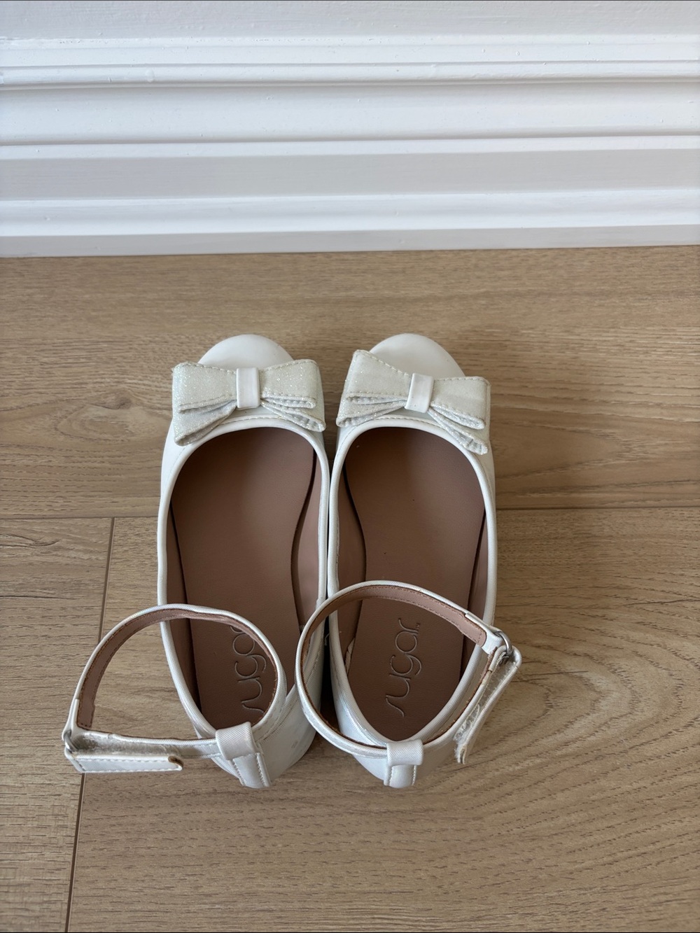 Girls White Dress Shoes
